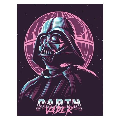 Maľovanie podľa čísel - DARTH VÁDER PRED HVIEZDOU SMRTI Rámovanie: bez rámu a bez vypnutia plátn