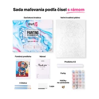 Maľovanie podľa čísel - ĽADOVÝ MEDVEĎ A ĽADOVCE (D. RUSTY RUST) Rámovanie: bez rámu a bez vypnut