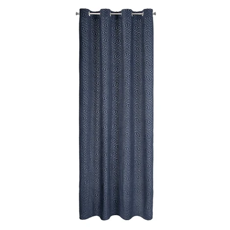 Záves PIERRE CARDIN INGA na krúžkoch granátový 140x250cm 140x250