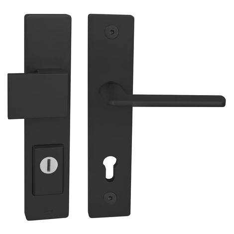 TI - FORTE PLUS 3214/ELIPTICA 3098 - SH, hrúbka dverí 64-70 mm madlo/kľučka pravá 92 mm Čierna m