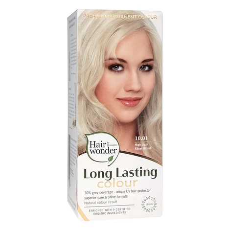 HENNA PLUS Prírodná farba na vlasy 10.01 Strieborná blond 100 ml