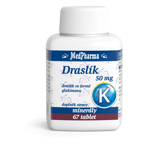 MEDPHARMA Draslík 50 mg 67 tabliet
