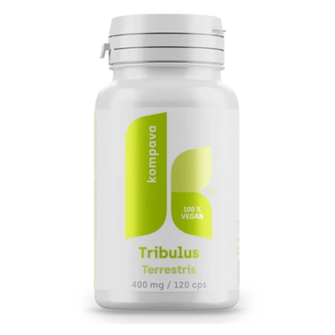 KOMPAVA Tribulus terrestris 400 mg 120 kapsúl