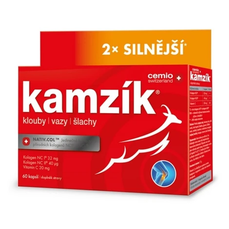 CEMIO Kamzík silnejšie kĺby, väzy, šľachy 60 kapsúl