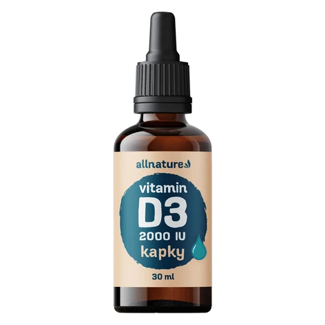 ALLNATURE Vitamin D3 forte 2000IU kvapky 30 ml