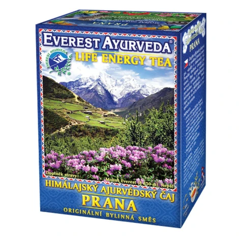 EVEREST AYURVEDA Prana vitalita a životná energia sypaný čaj 100 g