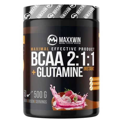 MAXXWIN BCAA + Glutamine malina 500 g