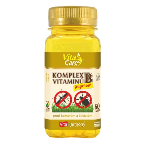 VITAHARMONY Komplex vitamínov B repelent 60 tabliet