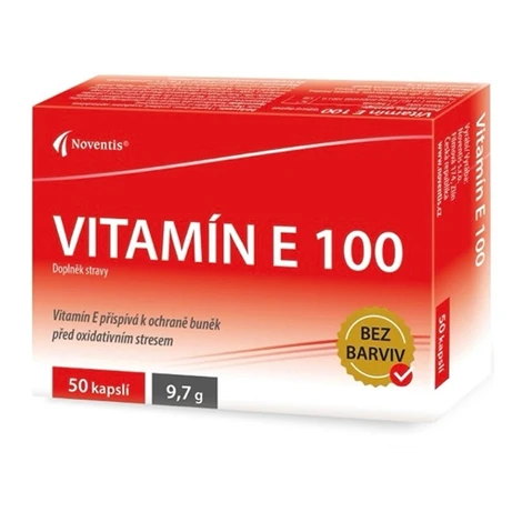 NOVENTIS Vitamín E 100 50 kapsúl