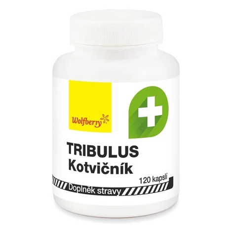 WOLFBERRY Tribulus terrestris kotvičník zemný 120 kapsúl