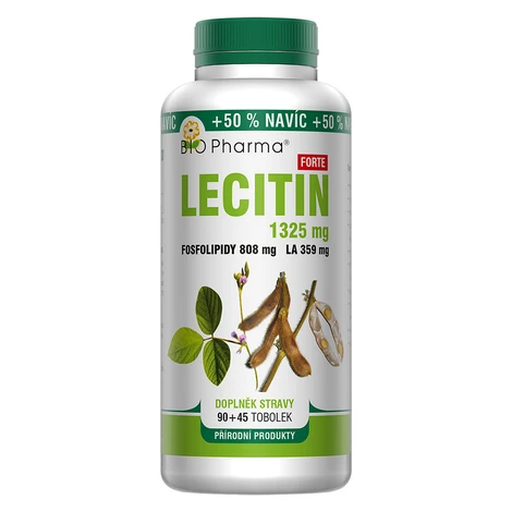 BIO PHARMA Lecitín Forte 1325 mg 90+45 kapsúl