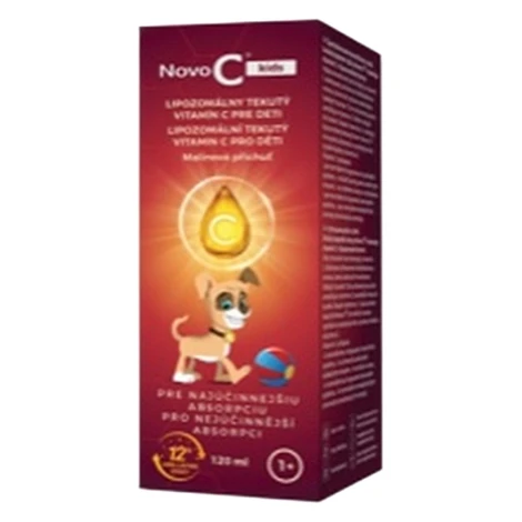 NOVO C Kids lipozomálny tekutý vitamín C 1r+ 120 ml