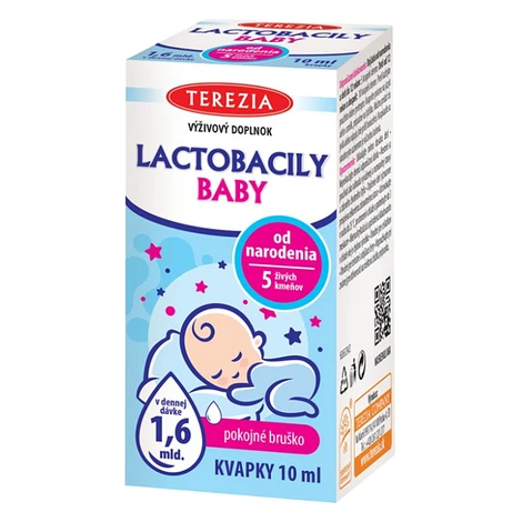 TEREZIA Laktobacily baby kvapky 10 ml