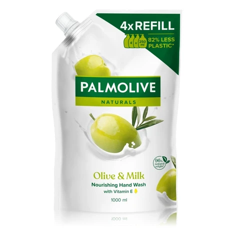 PALMOLIVE Naturals Olive & Milk tekuté mydlo náhradné náplň 1000 ml