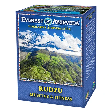 EVEREST AYURVEDA Kudzu posilnenie svalstva a fitness sypaný čaj 100 g