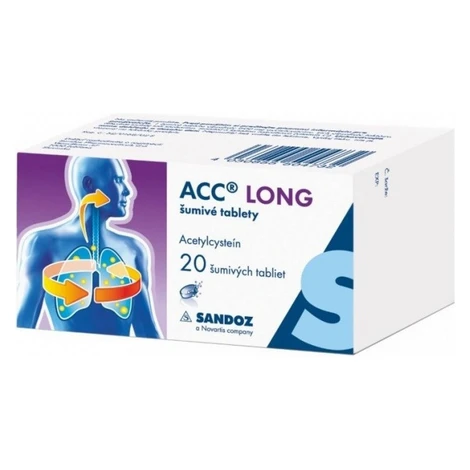 ACC LONG 600 mg 20 šumivých tabliet