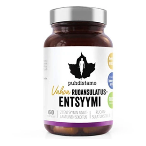 PUHDISTAMO Super digestive enzymes 60 kapsúl