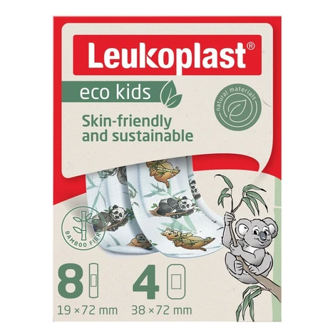 LEUKOPLAST Eco kids náplasť 2 veľkosti 12ks