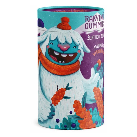 HIMALYO Yetti Rakytníkové gummies 60 kusov