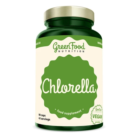 GREENFOOD NUTRITION Chlorella 90 kapsúl