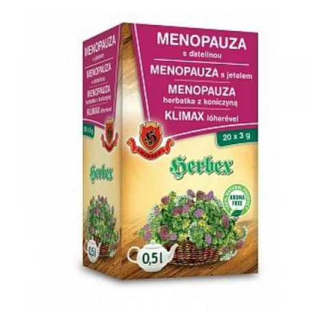 HERBEX čaj menopauza s ďatelinou 3 g x 20 vreciek