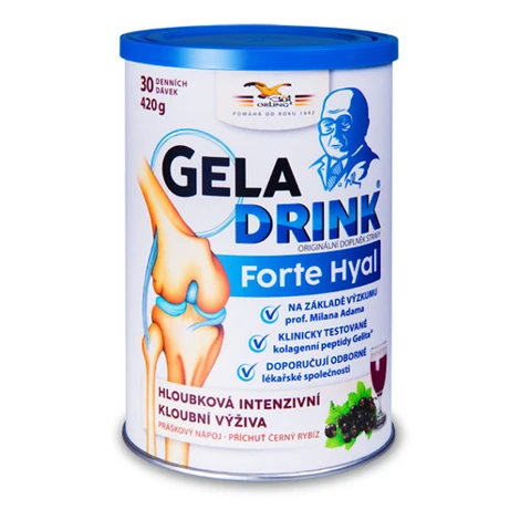 GELADRINK Forte Hyal nápoj čierne ríbezle 420 g