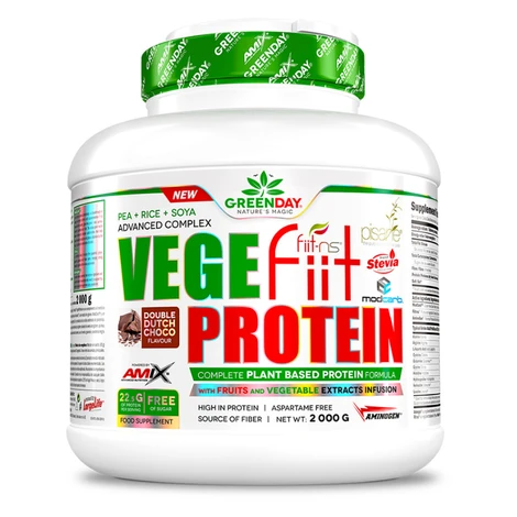 GREENDAY Vege-fiit protein peanut choco caramel 2000 g