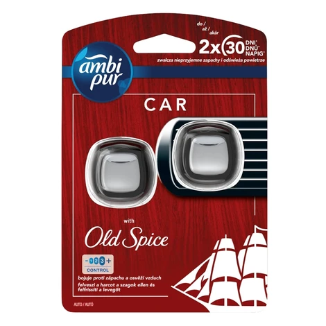 AMBI PUR Car Osviežovač vzduchu do auta Old Spice 2 x 2 ml AmbiPur