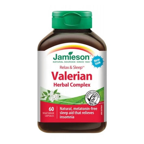 JAMIESON Relax a spánok Herbal Complex 60 kapsúl