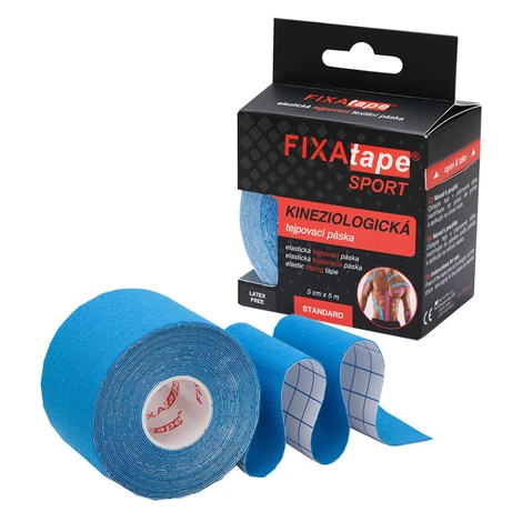 FIXAPLAST Fixatape sport standard tejpovacia páska 5 cm x 5 m modrá