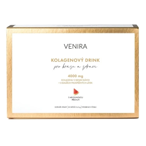 VENIRA Kolagénový drink pre vlasy, nechty a pleť melón 30 sáčkov