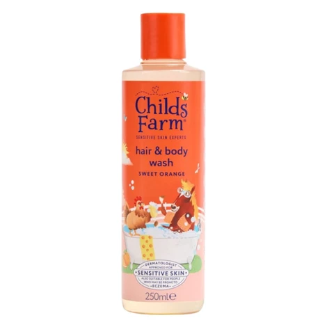 CHILDS FARM Umývacia emulzia na vlasy a telo sladký pomaranč 250 ml