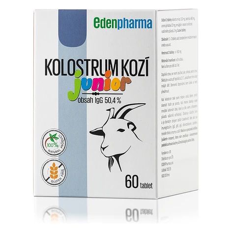 EDENPHARMA Kolostrum kozie junior 60 tabliet