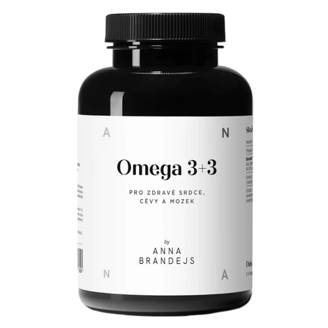 ANNA BRANDEJS Omega 3+3 90 kapsúl