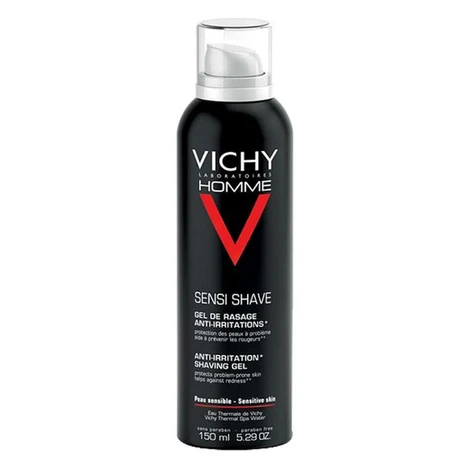 VICHY Homme Gél na holenie proti podráždeniu pleti 150 ml
