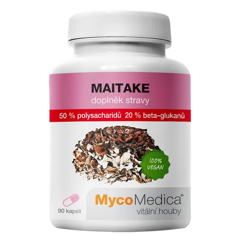 MYCOMEDICA Maitake 50% vegán 90 kapsúl