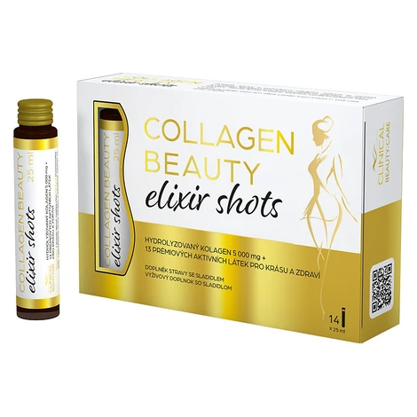 CLINICAL Collagen beauty elixir shots 14 x 25 ml