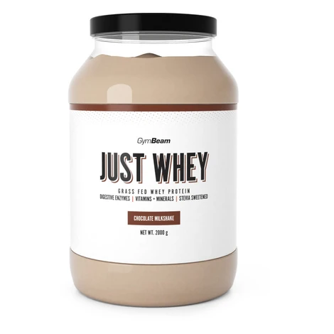 GYMBEAM Protein Just Whey čokoládový milkshake 2000 g
