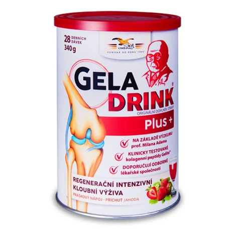 GELADRINK Plus jahoda 340 g