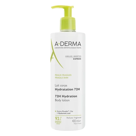 A-DERMA Hydratačné telové mlieko 400 ml