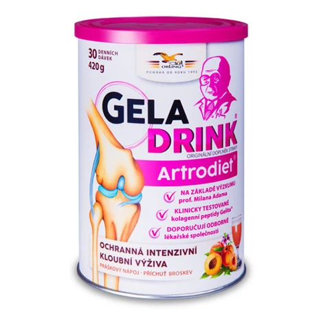 GELADRINK Artrodiet nápoj broskyňa 420 g