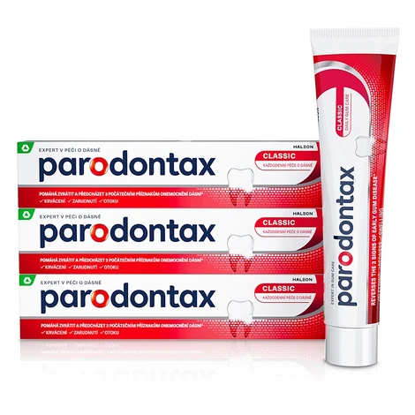 PARODONTAX zubná pasta Classic 3 x 75 ml
