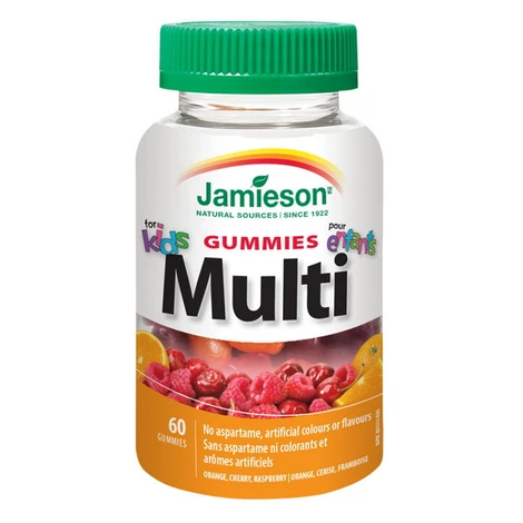 JAMIESON Multi kids Gummies 60 želatínových pastiliek