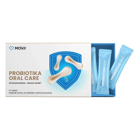 MOVIT ENERGY Probiotiká oral care 20 sáčkov
