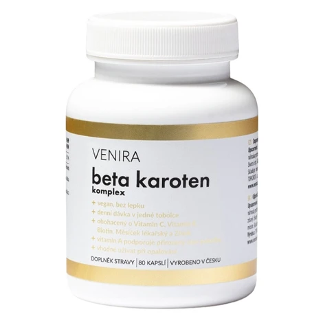 VENIRA Beta karotén komplex 80 kapsúl