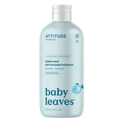 ATTITUDE Baby leaves s vôňou good night detská pena do kúpeľa 473 ml