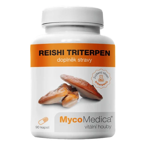 MYCOMEDICA Reishi triterpen 90 rastlinných vegánskych kapsúl