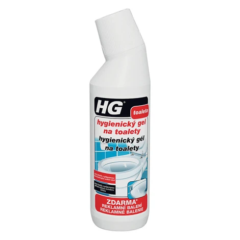 HG Hygienický gél na toalety 500 ml