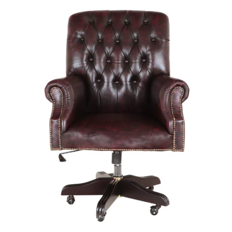 indickynabytok.sk - Kancelárska stolička Chesterfield Office chair z pravej hovädzej kože New Re
