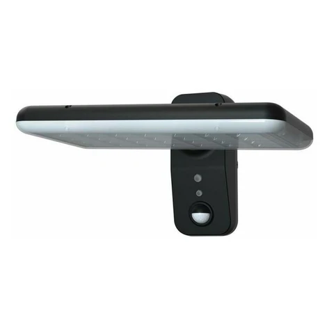 Solárne LED nástenné svietidlo 15W 2000lm 3,2V LifePO4 6000mAh IP65 VT-414 čierne (V-TAC)